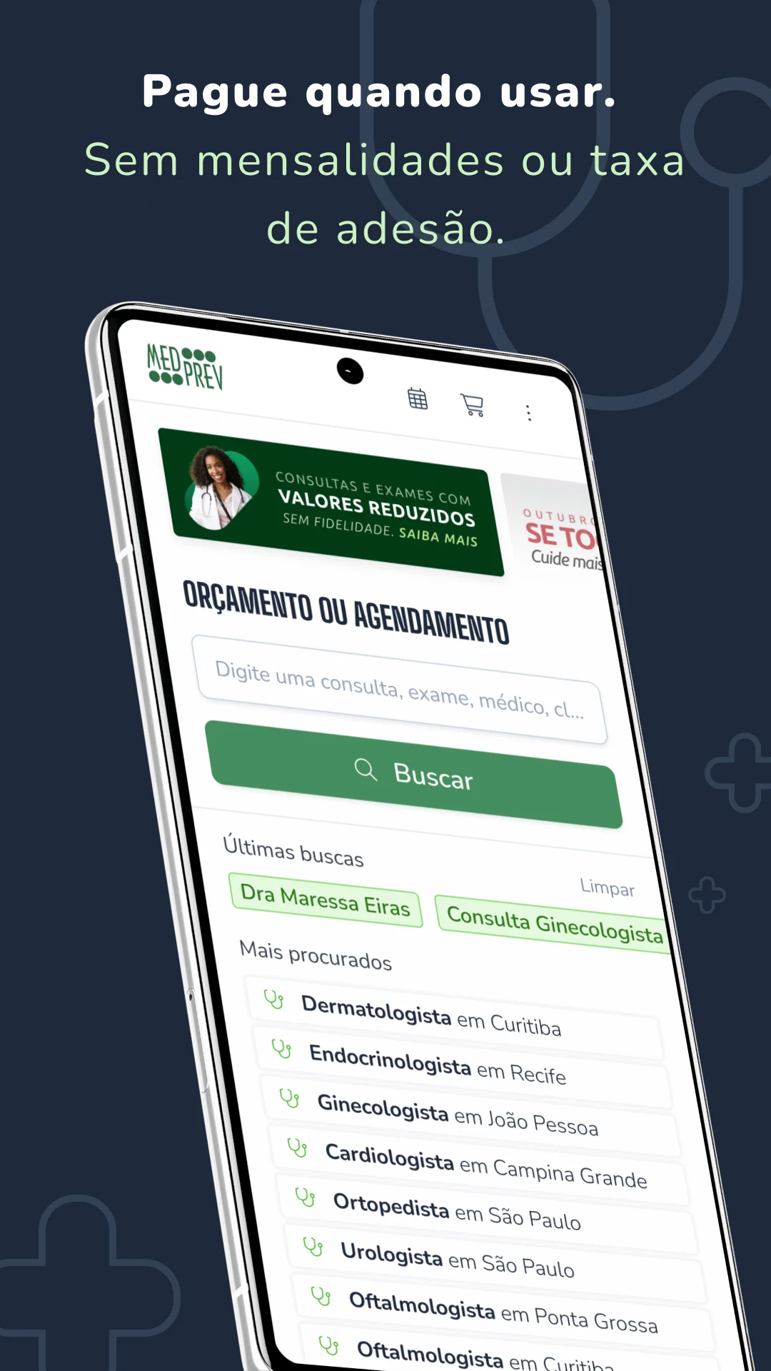 Medprev: Agende Médico e Exame screenshot